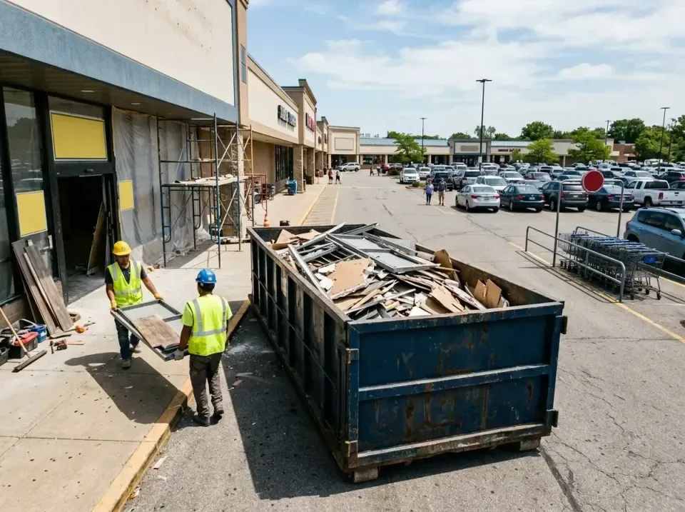 retail-store-renovation-debris-003 — frequently asked questions, Roll-off Dumpster Rentals in Albert Lea, MN